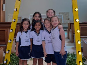 Vivência com os alunos do Infantil 5 em celebração ao novo ciclo